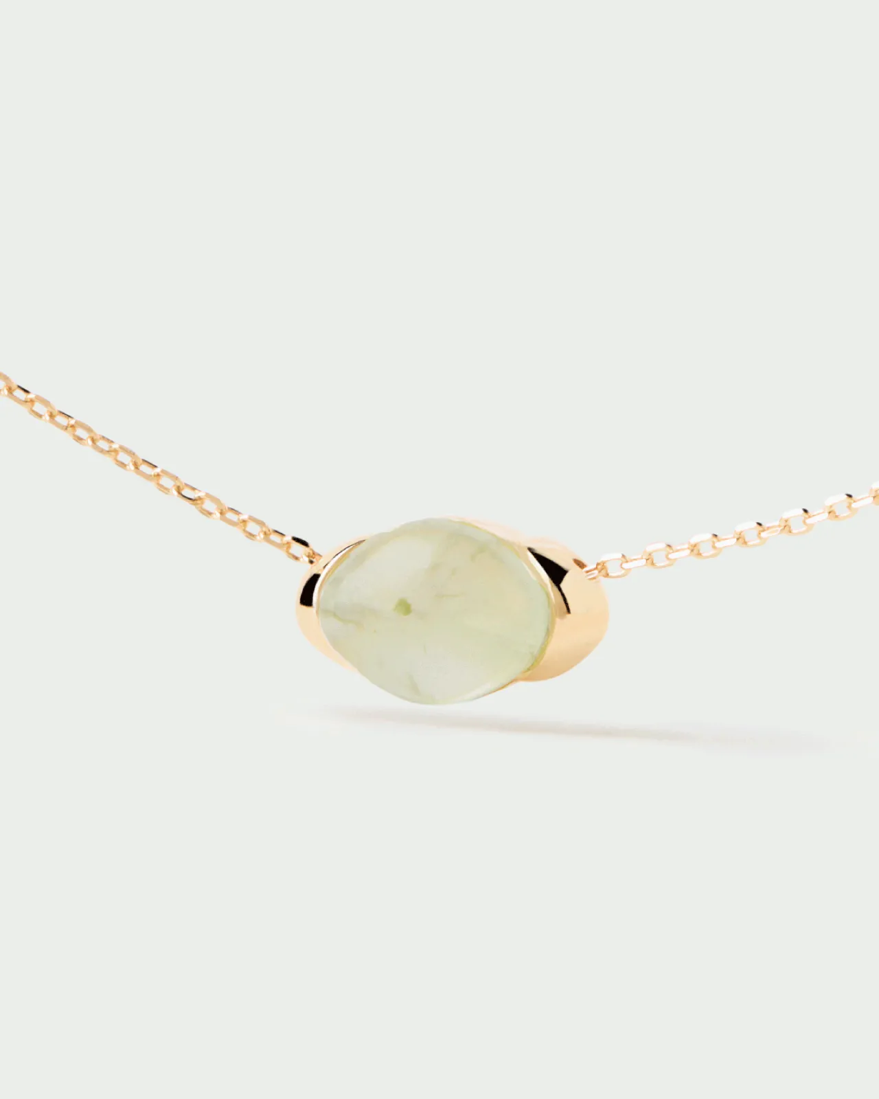 Collares Básicos|Collares Con Piedras Semipreciosas-PDPAOLA Collar frenita Bay