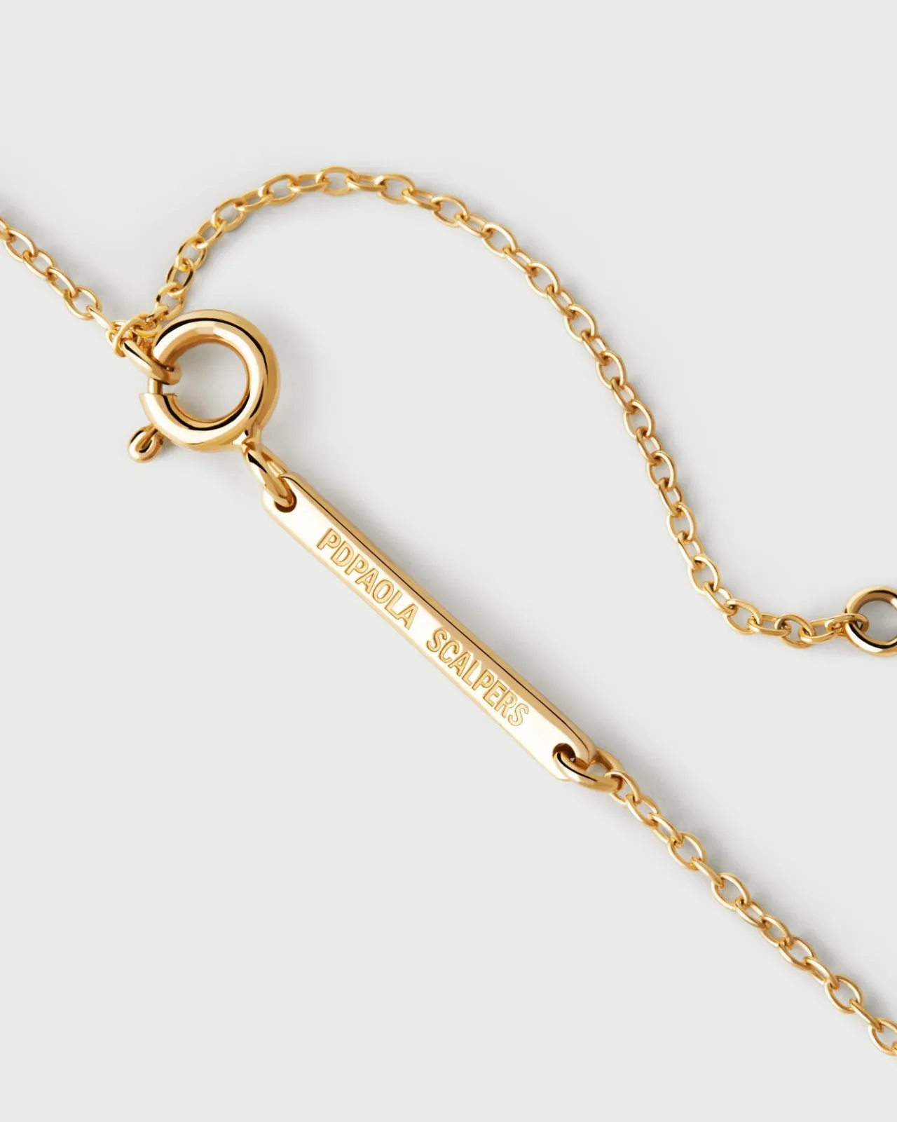 Collares Solitarios|Collares De Oro-PDPAOLA Collar Pavé Lava