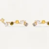Pendientes Con Piedras Semipreciosas|Pendientes De Oro-PDPAOLA Pendientes April