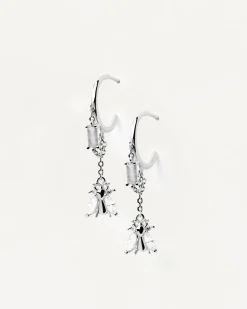 Pendientes Con Piedras Semipreciosas|Pendientes De Plata-PDPAOLA Pendientes Breeze Silver