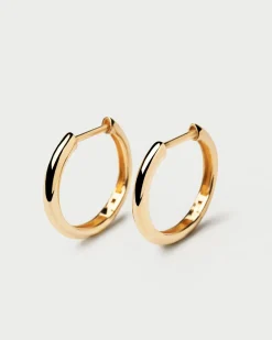 Aros|Pendientes De Alta Joyería-PDPAOLA Pendientes de oro Bold Medium