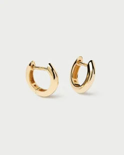 Aros|Pendientes De Alta Joyería-PDPAOLA Pendientes de oro Bold Mini