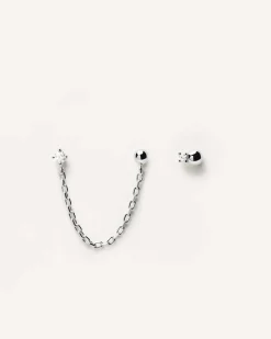 Pendientes Básicos|Pendientes Stud-PDPAOLA Pendientes de plata Musketeer