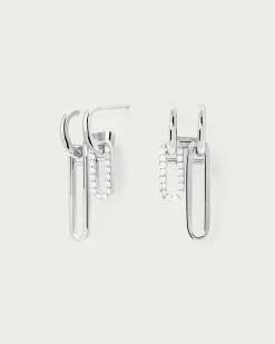 Pendientes Básicos|Pendientes De Plata-PDPAOLA Pendientes de Plata Nexa