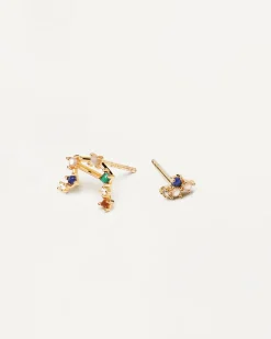 Pendientes Con Piedras Semipreciosas|Pendientes De Oro-PDPAOLA Pendientes Libra
