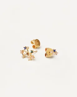 Pendientes Con Piedras Semipreciosas|Pendientes De Oro-PDPAOLA Pendientes Sagitario