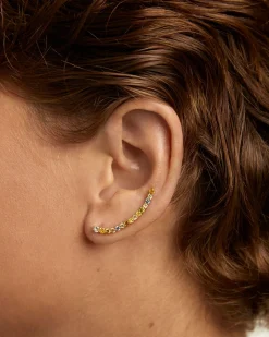 Pendientes Básicos|Pendientes De Oro-PDPAOLA Pendientes trepadores Rainbow