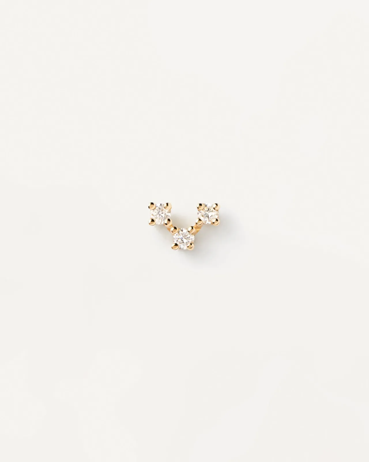 Joyas Con Diamantes|Joyas De Oro 18K-PDPAOLA Piercing oreja de Diamantes Y oro Nolita