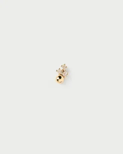 Joyas Con Diamantes|Joyas De Oro 18K-PDPAOLA Piercing oreja de Diamantes Y oro Blake