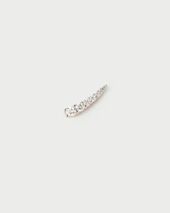 Joyas Con Diamantes|Joyas De Oro 18K-PDPAOLA Piercing oreja de diamantes y oro Glee