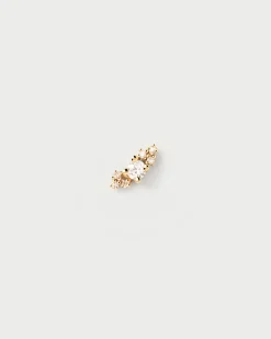 Joyas Con Diamantes|Joyas De Oro 18K-PDPAOLA Piercing oreja de Diamantes Y oro Amelie