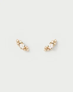 Joyas Con Diamantes|Joyas De Oro 18K-PDPAOLA Piercing oreja de Diamantes Y oro Amelie