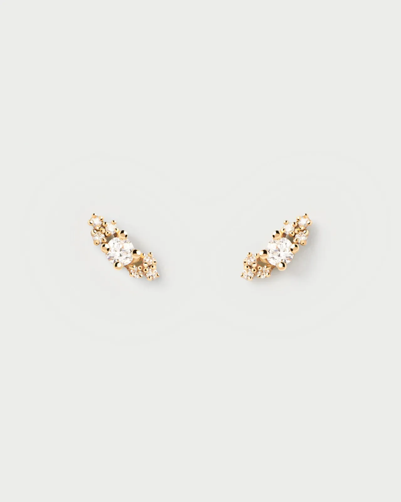 Joyas Con Diamantes|Joyas De Oro 18K-PDPAOLA Piercing oreja de Diamantes Y oro Amelie