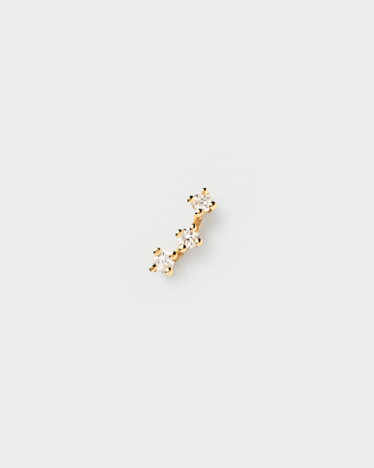 Joyas Con Diamantes|Joyas De Oro 18K-PDPAOLA Piercing oreja de Diamantes Y oro Brooklyn