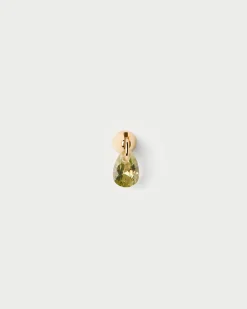 Pendientes Rosca Individuales|Pendientes Individuales-PDPAOLA Piercing oreja Lily verde