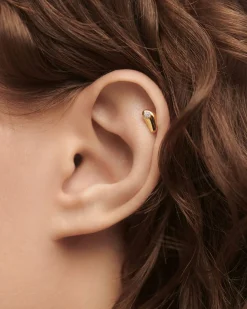 Pendientes Rosca Individuales|Pendientes Individuales-PDPAOLA Piercing oreja stud Delta