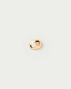 Pendientes Rosca Individuales|Pendientes Individuales-PDPAOLA Piercing oreja stud Sand