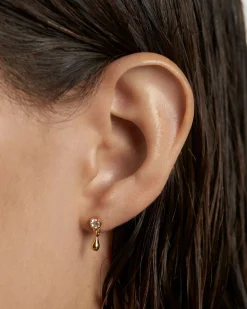 Pendientes Rosca Individuales|Pendientes Individuales-PDPAOLA Piercing oreja stud Water