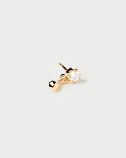 Pendientes Rosca Individuales|Pendientes Individuales-PDPAOLA Piercing oreja stud Water