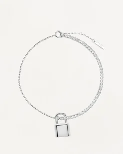 Rebajas Pulseras-PDPAOLA Pulsera Bond Silver