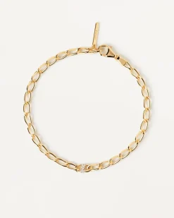 Pulseras De Oro|Rebajas Pulseras-PDPAOLA Pulsera Cadena Letra Z