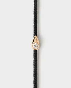 Joyas Con Diamantes|Joyas De Oro 18K-PDPAOLA Pulsera de diamantes y cordón Lia