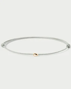 Joyas Con Diamantes|Joyas De Oro 18K-PDPAOLA Pulsera de diamantes y cordón Lia