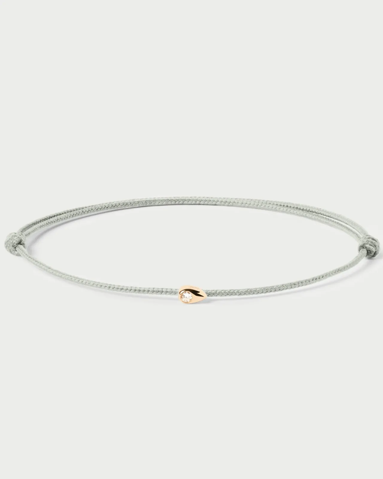 Joyas Con Diamantes|Joyas De Oro 18K-PDPAOLA Pulsera de diamantes y cordón Lia