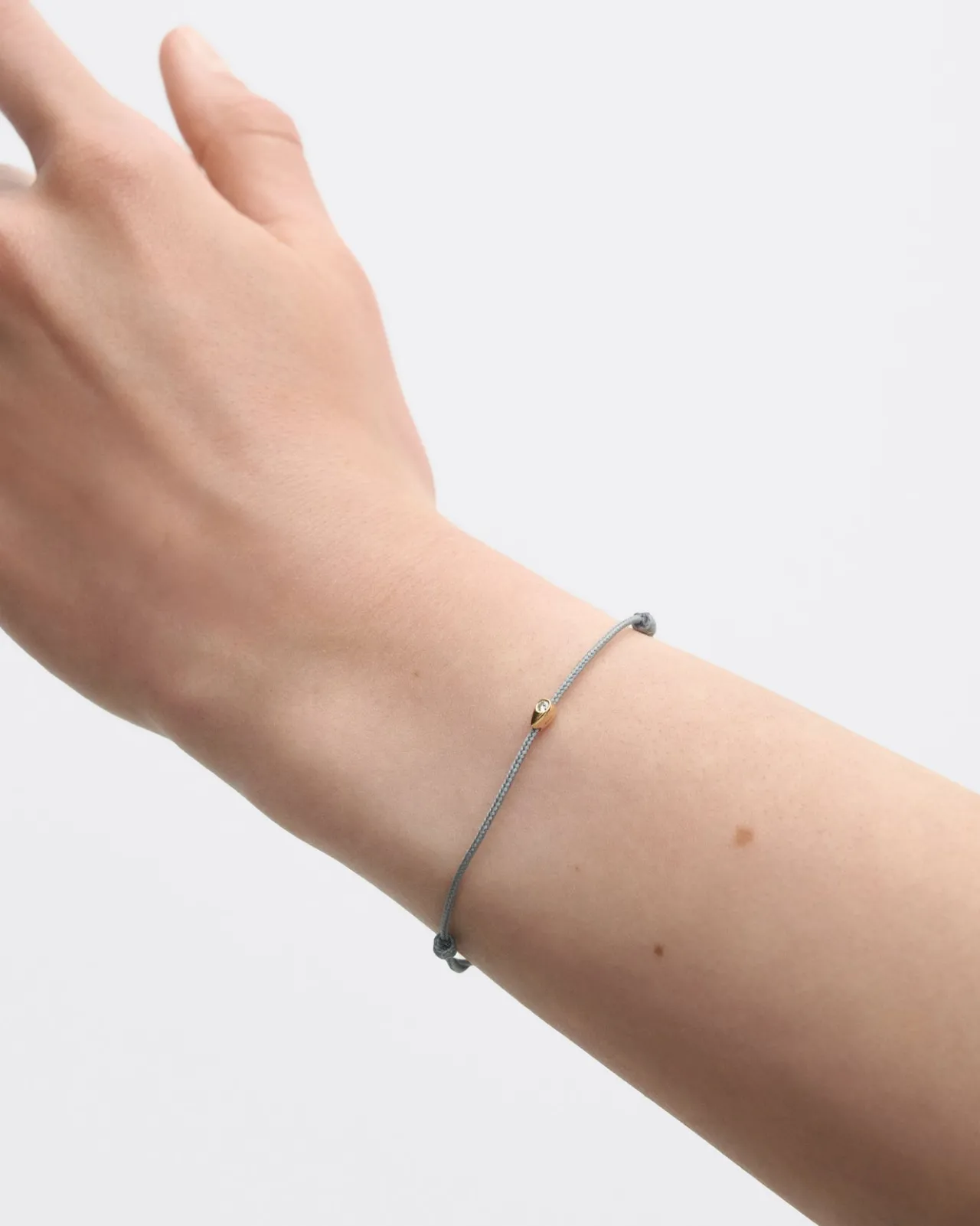 Joyas Con Diamantes|Joyas De Oro 18K-PDPAOLA Pulsera de diamantes y cordón Lia