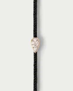 Joyas Con Diamantes|Joyas De Oro 18K-PDPAOLA Pulsera de diamantes y cordón Isa