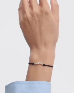 Joyas Con Diamantes|Joyas De Oro 18K-PDPAOLA Pulsera de diamantes y cordón Venus