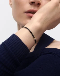 Joyas Con Diamantes|Joyas De Oro 18K-PDPAOLA Pulsera de diamantes y cordón Amy