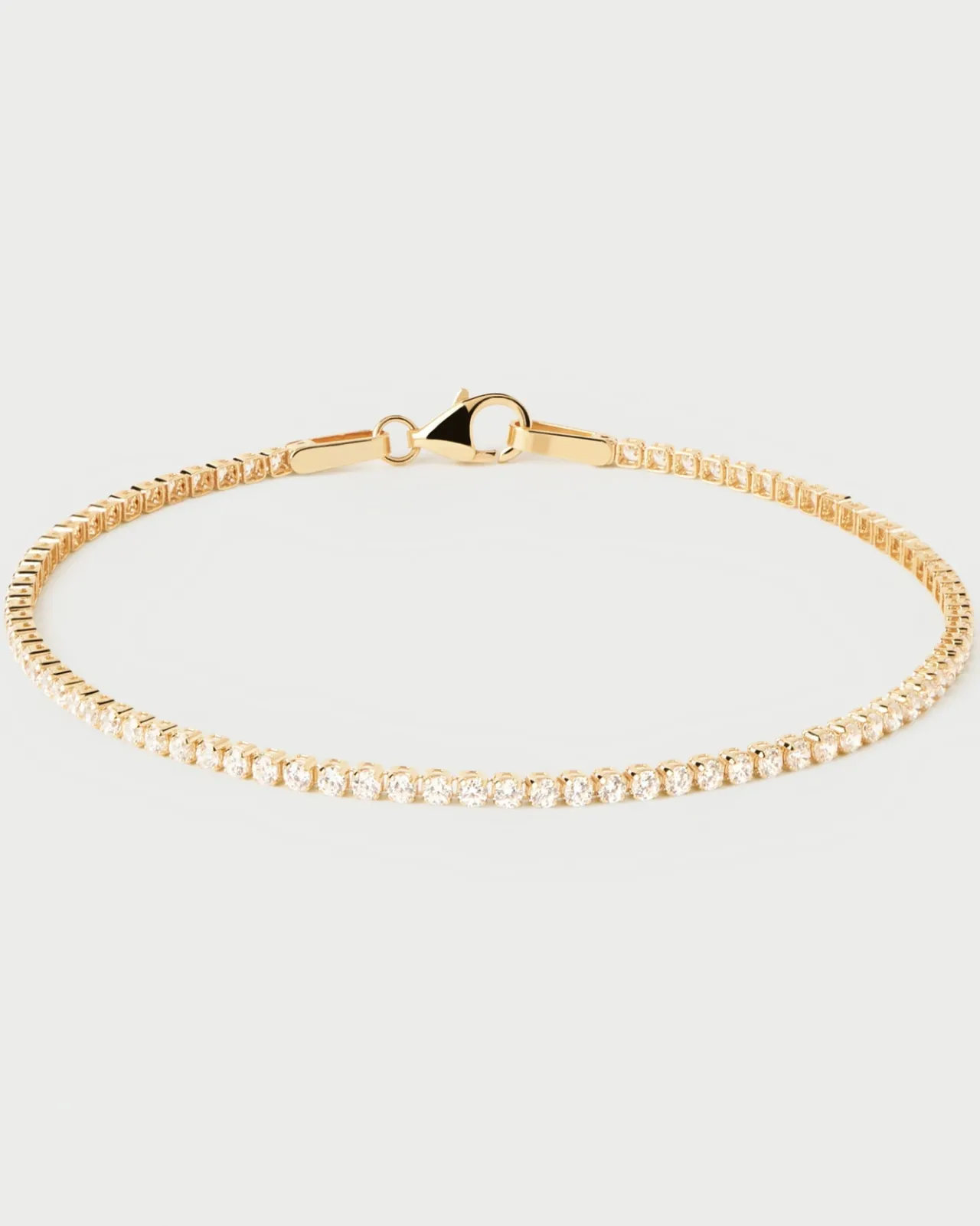 Joyas Con Diamantes|Joyas De Oro 18K-PDPAOLA Pulsera de diamantes y oro Tennis