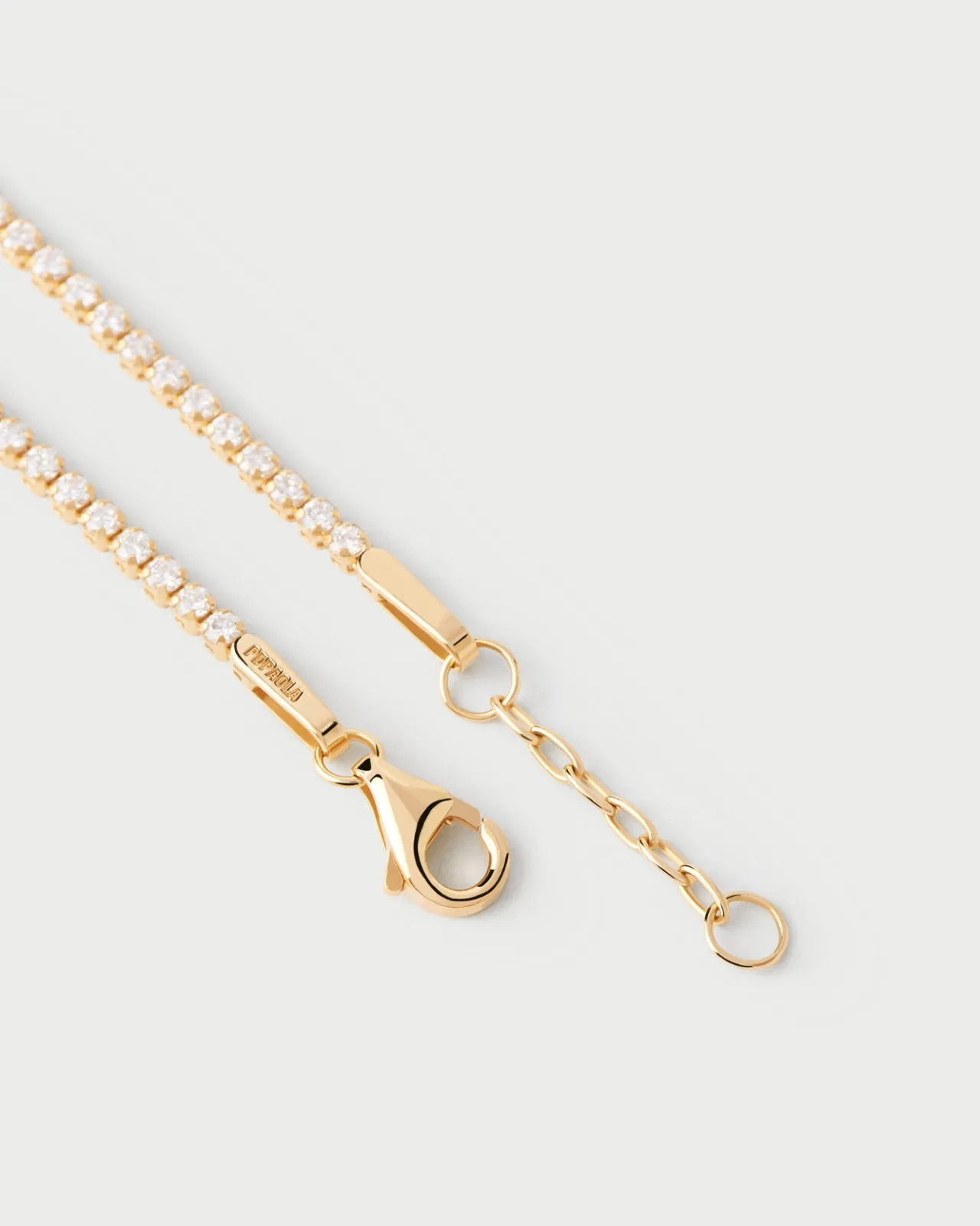Joyas Con Diamantes|Joyas De Oro 18K-PDPAOLA Pulsera de diamantes y oro Tennis