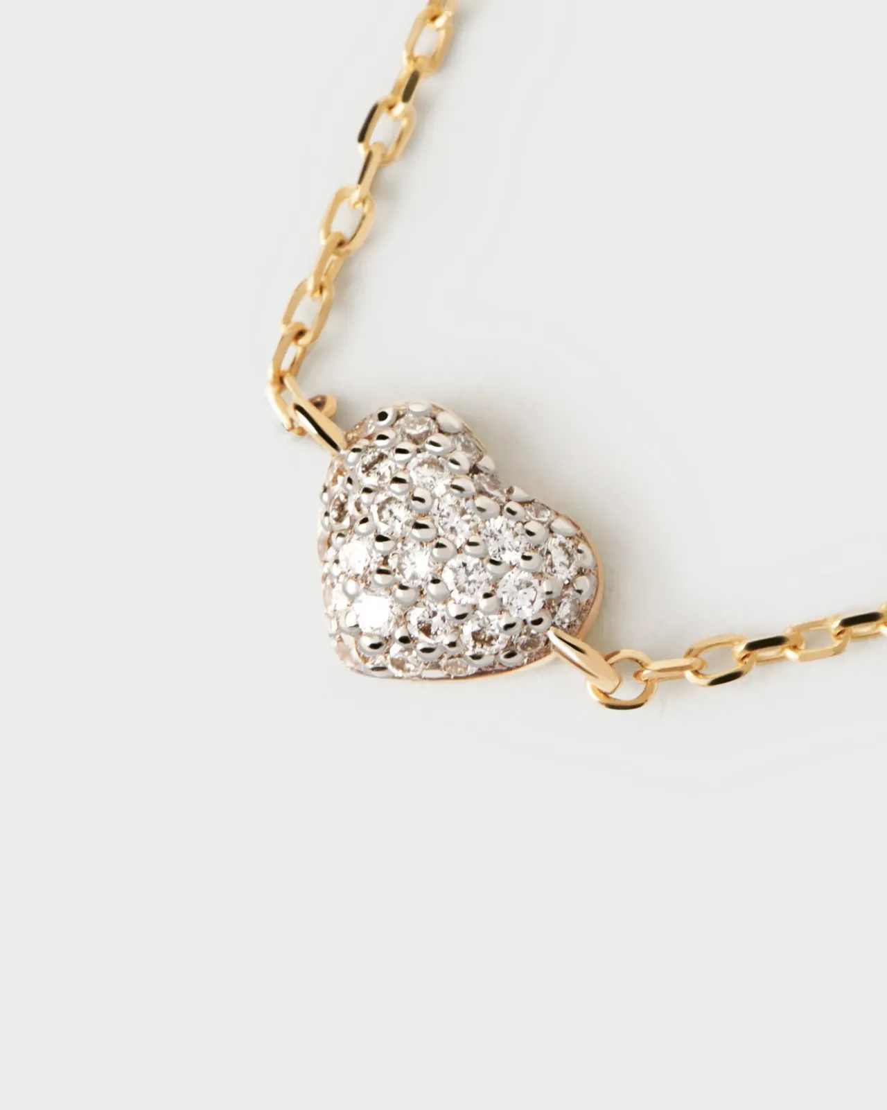 Joyas Con Diamantes|Joyas De Oro 18K-PDPAOLA Pulsera de diamantes y oro Heart