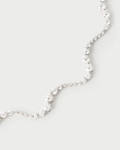 Joyas Con Diamantes|Joyas De Oro Blanco 18K-PDPAOLA Pulsera de diamantes y oro blanco Venus