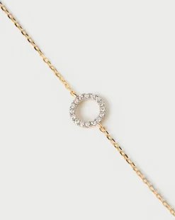 Joyas Con Diamantes|Joyas De Oro 18K-PDPAOLA Pulsera de diamantes y oro Circle