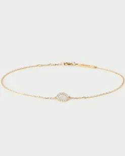 Joyas Con Diamantes|Joyas De Oro 18K-PDPAOLA Pulsera de diamantes y oro Circle