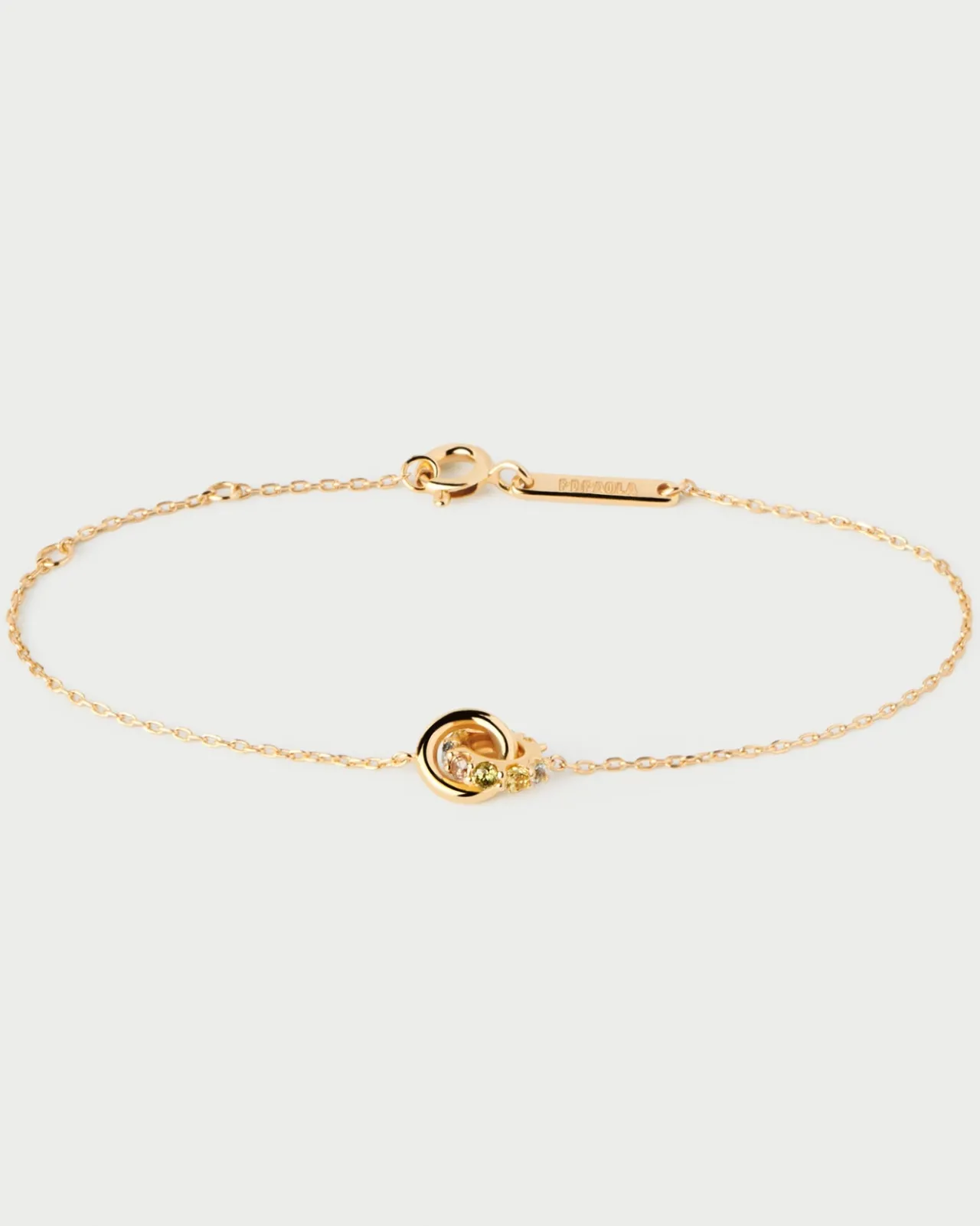 Pulseras Básicas|Pulseras De Oro-PDPAOLA Pulsera Rainbow Spin