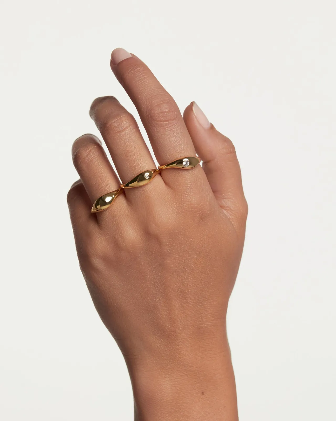 Anillos Grandes|Anillos Básicos-PDPAOLA Set De Anillos Sugar