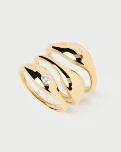 Anillos Grandes|Anillos Básicos-PDPAOLA Set De Anillos Sugar