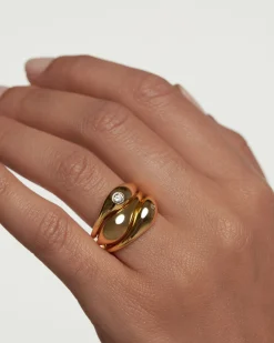 Anillos Grandes|Anillos Básicos-PDPAOLA Set De Anillos Sugar